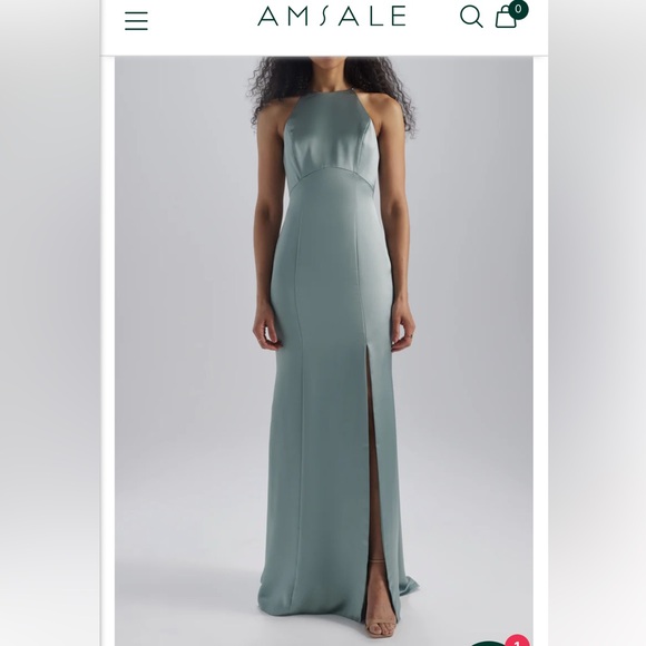Amsale Dresses & Skirts - Amsale Imani Dress - color jade